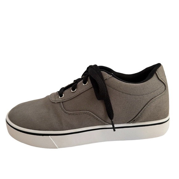 Heelys Men's Launch 20 Canvas Skating Sneakers Size 9 Gray Shoes HE100754 - Picture 6 of 12